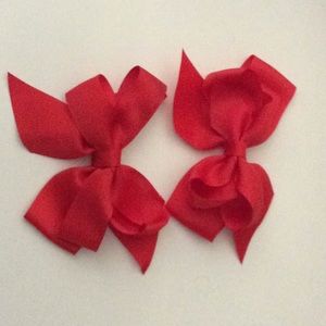 Red bows